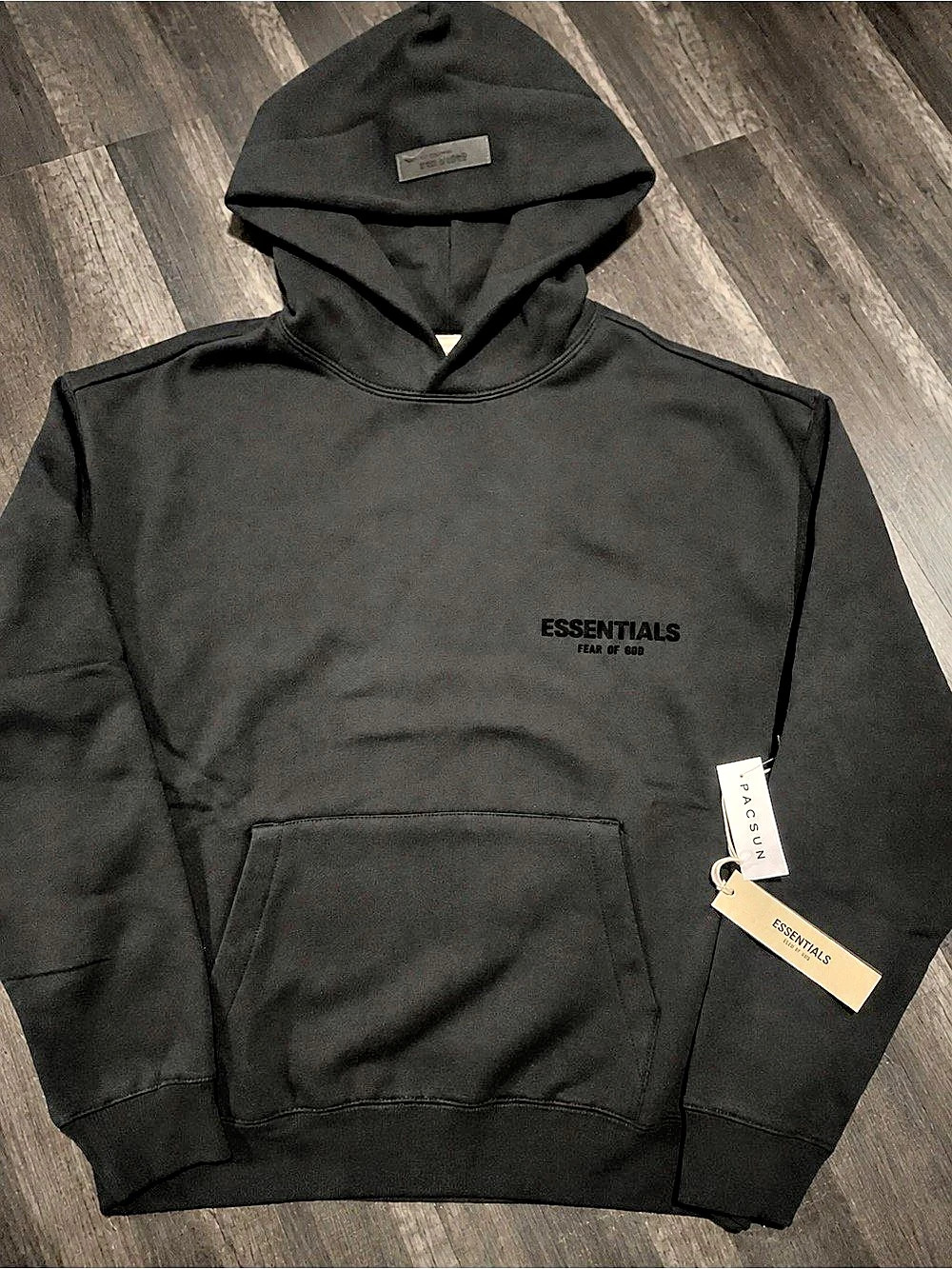 Essentials Fear of God Essentials hoodie Black Hoodie NWT
